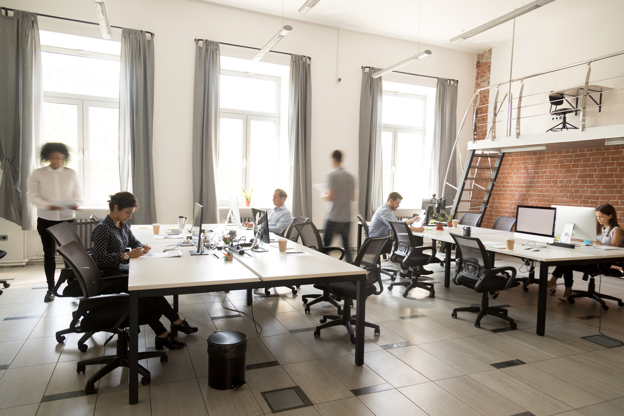 a coworking space