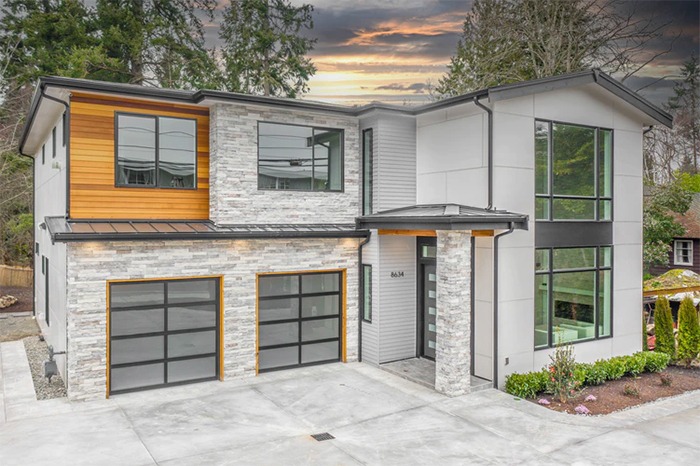 Match the Garage Doors with the Existing Architecture